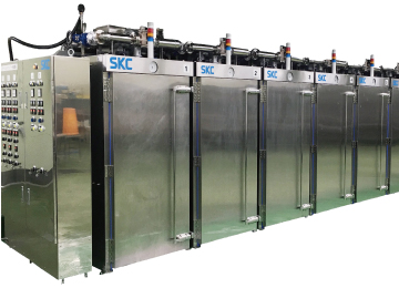 SKCプラントスチーマー食品加工機械の製作・販売画像